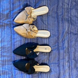 2 pair Flats New w/o tags